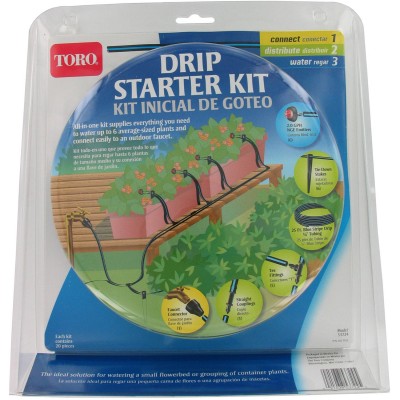 Toro 53724 Blue Stripe Drip Starter Kit   555242743